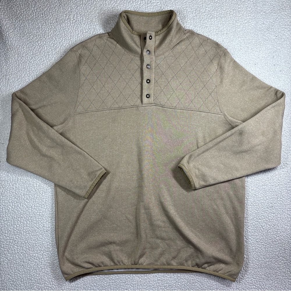 Magellan Outdoors Hunt Gear Mag Warmth Loose Fit Men’s Size XL Tan Pullover